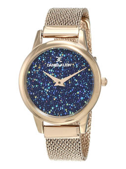 Daniel Klein - Blue Premium Round Dial Analog Watch For Women - DK12040 - 6