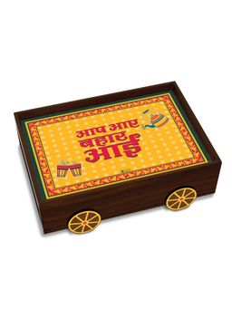 Indigifts - Wooden Serving Tray for Dining Table