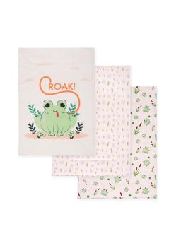 TIDY SLEEP - Frog Diaper Changing Mat (Pack of 3) (0-6 Months)