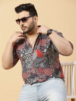 RIGO - Men Multicolor Paisley Print Shirt