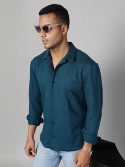 RIGO - Men Teal Terry Shirt