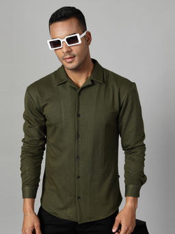 RIGO - Men Olive Terry Shirt