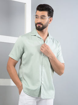 CRIMSOUNE CLUB - Men Green Shirt