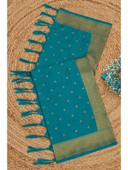 Soch - Women Green Poly Silk Woven Dupatta