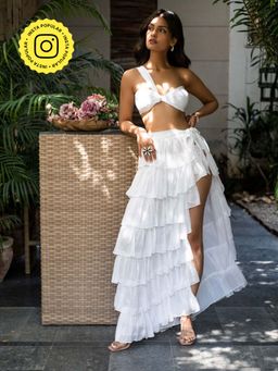 IT GIRL - White Leah Skirt