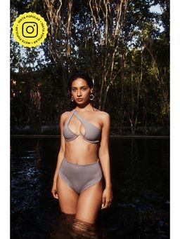 IT GIRL - Grey Bare Minimum Swim (Set of 2)