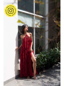 IT GIRL - Red Katherine Dress