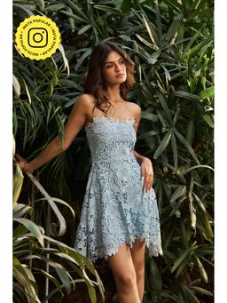 IT GIRL - Sultry Blue Dress