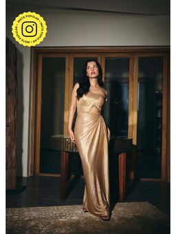 IT GIRL - Women Gold Alana! Dress