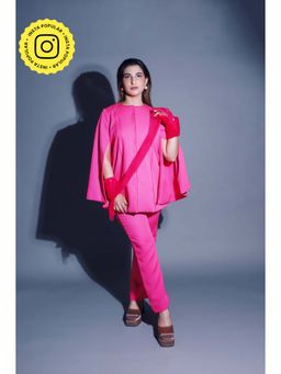 IT GIRL - Blush Cape Co-Ord Set