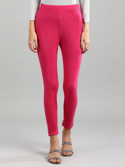 Aurelia - Pink Knitted Tights