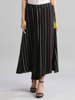 Aurelia - Black Stripes Palazzos