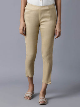 W - Gold Solid Pant