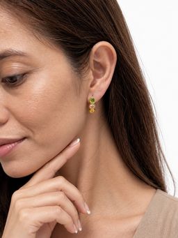 Sorele - Women Anti-Tarnish 18K Gold-Plated Hoop Earrings