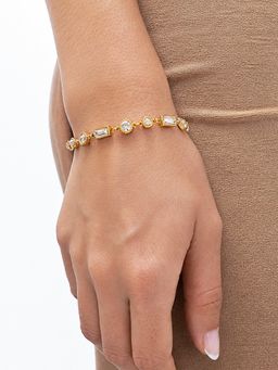 Sorele - Women Anti-Tarnish Minimalist 18K Gold-Plated Bracelet