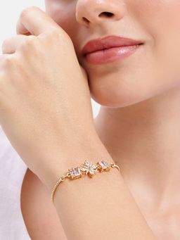 Estele - Sparkle Cz White Star Bracelet