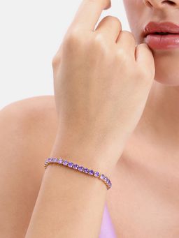 Estele - Luxe Purple Crystal Bracelet