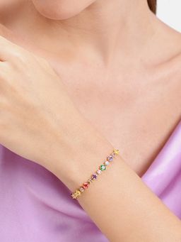 Estele - Elite Rainbow Gold Bracelet
