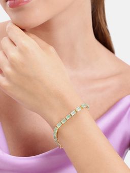 Estele - Royal Mint Green Tennis Bracelet