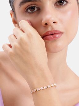 Estele - Majestic Pink Stone Bracelet