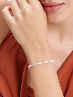 Estele - Royale White Crystal Bracelet