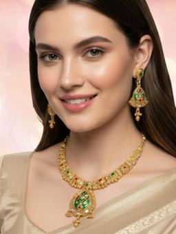 Fabula - Gold Heritage Rajwadi Jewellery Set