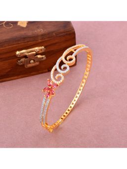 SHILLYN - Multi-Color Floral Zircon Designer Bracelet