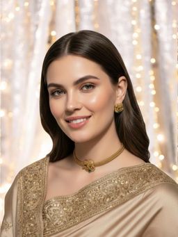 Fabula - Elephant Design Choker Jewellery Set