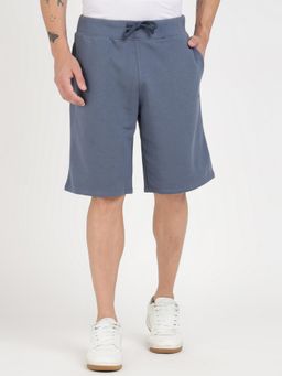 Guess - Blue Solid Shorts