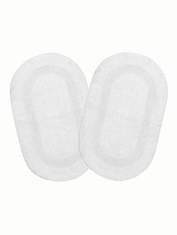 Saral Home - Ivory Cotton Set of 2 Bathmats - 45 x 70 cm