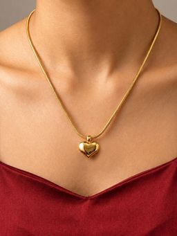 ARTKLIM - Elegant Gold Heart Anti-Tarnish Necklace