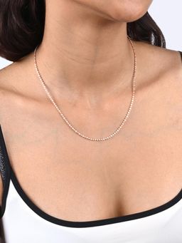 TOUCH925 - Pure 925 Silver Classic Popcorn Chain