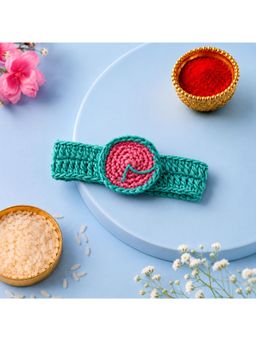 ISHKAARA - Handmade Crochet Watch Crochet Rakhi