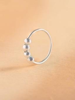 TOUCH925 - Pure 925 Silver Orbit Nose Pin