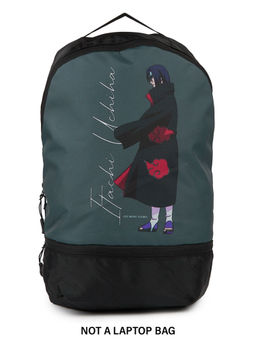 Bewakoof - Naruto Unisex Black Itachi Printed Backpack