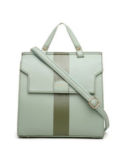 Diana Korr - Green Solid Faux Leather Handbag