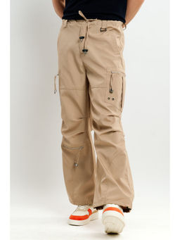 FREAKINS - Men's Khaki Parachute Cargo Pant