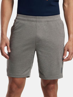 Jockey - MV23 Men Lightweight Microfiber Solid Active Wear Shorts - Performance Grey