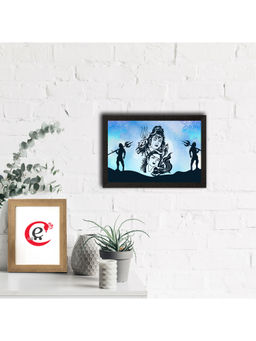 eCraftIndia - Lord Shiva Satin Matt Texture Uv Art Painting