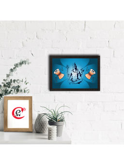 eCraftIndia - Lord Shiva Satin Matt Texture Uv Art Painting