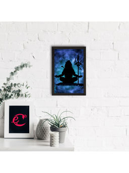 eCraftIndia - Lord Shiva Satin Matt Texture Uv Art Painting