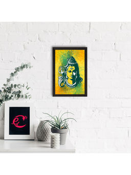 eCraftIndia - Lord Shiva Satin Matt Texture Uv Art Painting