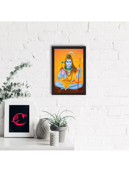 eCraftIndia - Lord Shiva Satin Matt Texture Uv Art Painting