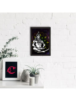 eCraftIndia - Lord Shiva Satin Matt Texture Uv Art Painting
