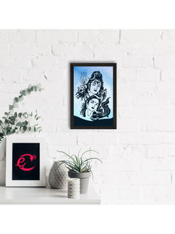 eCraftIndia - Lord Shiva Satin Matt Texture Uv Art Painting