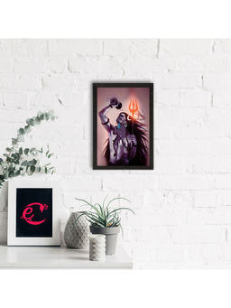 eCraftIndia - Lord Shiva Satin Matt Texture Uv Art Painting