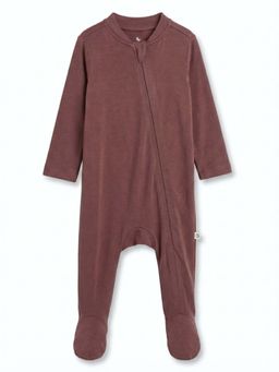 Cocoon Care - Brown Solid Romper