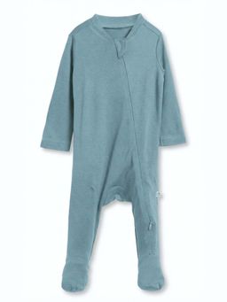 Cocoon Care - Blue Solid Romper