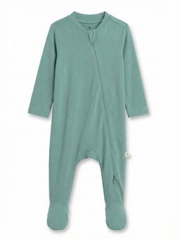 Cocoon Care - Green Solid Romper
