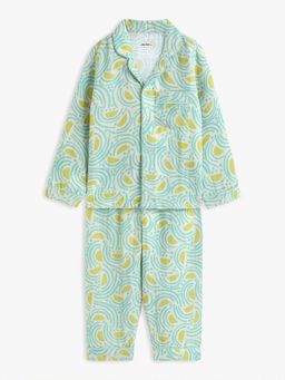 The Boo Boo Club - Muslin All Over Adorable Mushroom Print Might Suit (Set of 2)